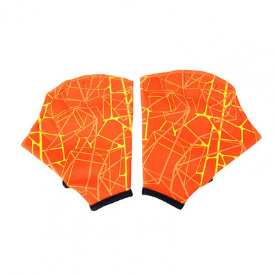 Unisex 1 Pair Χρήσιμα ελαφριά γάντια προπόνησης κολύμβησης Ελαστικός εξοπλισμός κολύμβησης