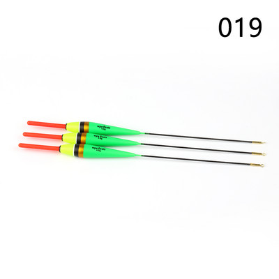 Plutitor de pescuit WPE 3buc/pachet 4g 19-24cm Plutitor de brad Barguzinsky Geamandura verticala Stick de lumina Float Stick de lumina Articole de pescuit Pesca