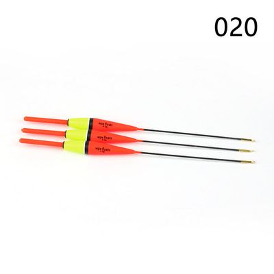 Plutitor de pescuit WPE 3buc/pachet 4g 19-24cm Plutitor de brad Barguzinsky Geamandura verticala Stick de lumina Float Stick de lumina Articole de pescuit Pesca