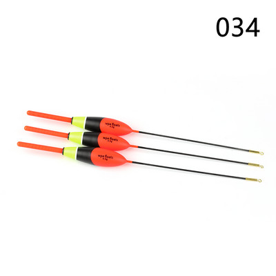 Plutitor de pescuit WPE 3buc/pachet 4g 19-24cm Plutitor de brad Barguzinsky Geamandura verticala Stick de lumina Float Stick de lumina Articole de pescuit Pesca