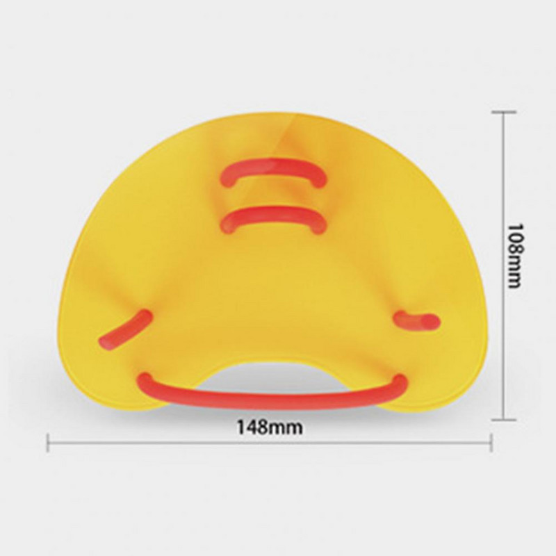 1 paar ujumismõlad, libisemisvastased, reguleeritavad, treeningu korrigeerivad ujumisriistad, käevõruga kindad, veesport