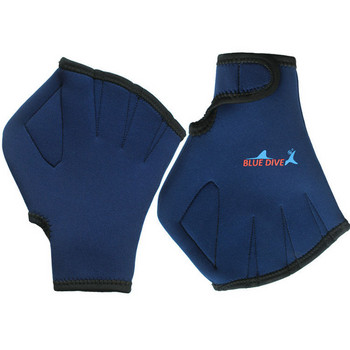 Ръкавици за гмуркане 2 мм Ръкавици за плуване Гребла Неопрен Оборудване за гмуркане с ръчна лента за възрастни Обучение по плуване Гребла без пръсти