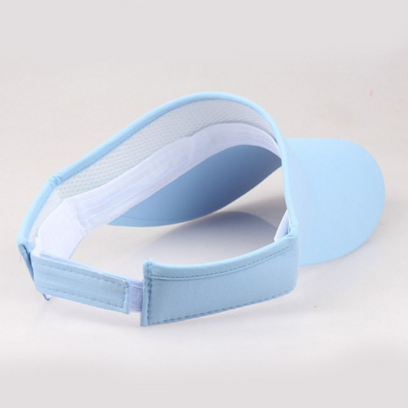 Vyrai Moteriška kepurė Vizor Skystis nuo saulės Reguliuojamas sportinis teniso golfo galvos apdangalas Unisex