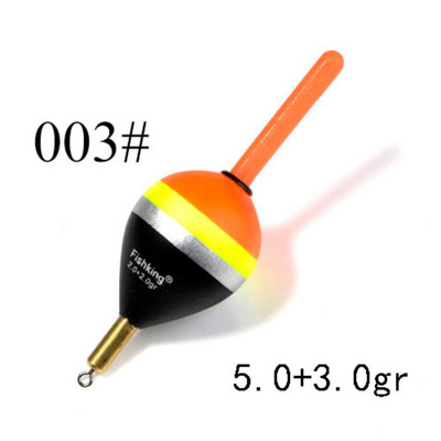 Plastmasas 2,0+2,0gr/5,0+3,0gr Makšķerēšanas pludiņš Bobbers Light Stick pludiņi Indikators Slīdēšanas Drift Caurule Boja Strike Makšķerēšanas rīki