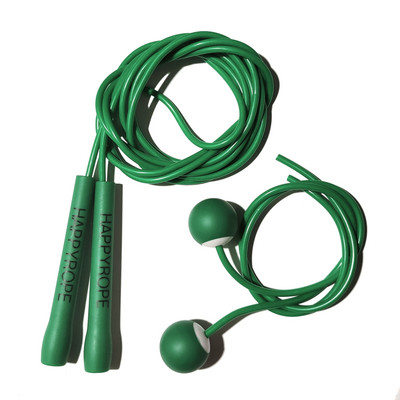 2 σε 1 παιδικά άλματα σχοινιού ασύρματη ασύρματη μπάλα και σχοινί για αρχάριους HAPPYROPE παιδικό σχοινί pvc μικρή λαβή εύκολη χρήση