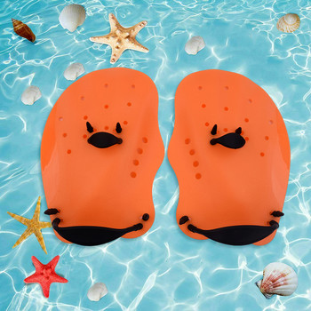 Γάντια κατάδυσης με αναπνευστήρα Ελαστικά Γάντια κολύμβησης Aquatic Fit Αδιάβροχα ελαφριά με οπή νερού Βοηθητικά αξεσουάρ διδασκαλίας