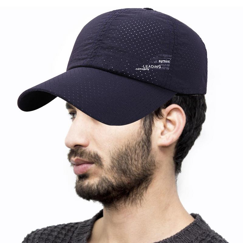 Suvine rand Sport ja vaba aeg Velvet Tennis Naiste mütsid Golf Meeste Mütsid Päikesevari Mini augud Hingavad jooksumütsid