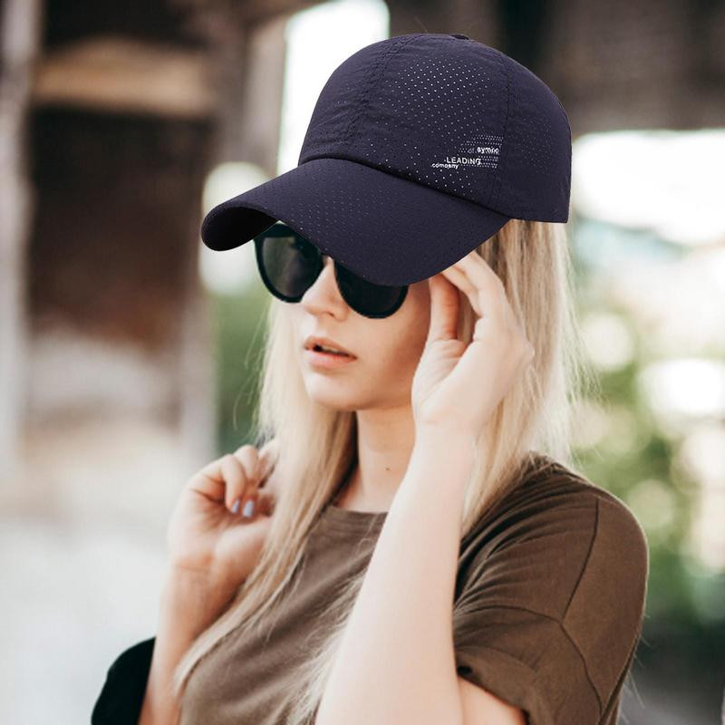 Suvine rand Sport ja vaba aeg Velvet Tennis Naiste mütsid Golf Meeste Mütsid Päikesevari Mini augud Hingavad jooksumütsid