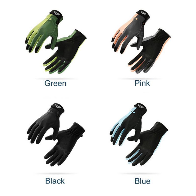 Lándorhorgász kesztyűk Hordozható evezős szörfkesztyűk Könnyű karcolásgátló csúszásgátló Kényelmes vízisport felszerelések