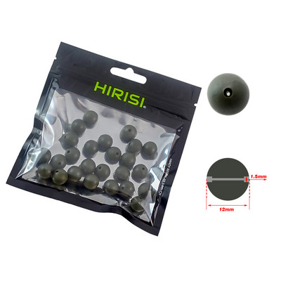 25 tk karpkalapüügi kummist põrutushelmed rohelised pehmed rigi helmed kalastusterminali tarbed AG130