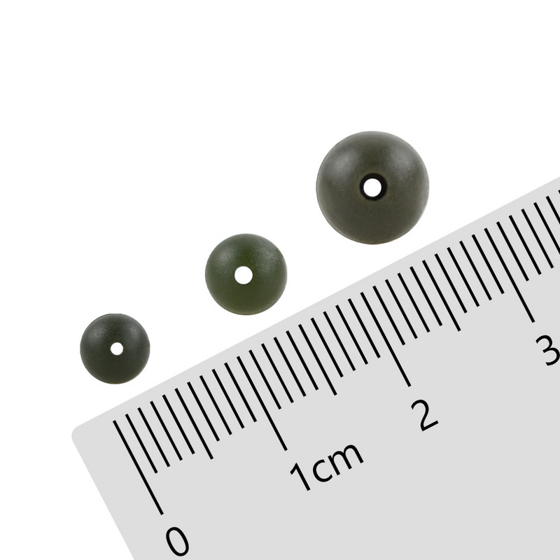 25 tk karpkalapüügi kummist põrutushelmed rohelised pehmed rigi helmed kalastusterminali tarbed AG130