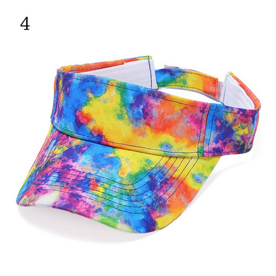 Μόδα Άνοιξη Καλοκαίρι Αθλητικό Καπέλο αντηλιακού Unisex Ρυθμιζόμενο βαμβακερό προστατευτικό αντηλιακό καπέλο επάνω Άδειο αντηλιακό καπέλο γκολφ για τρέξιμο τένις