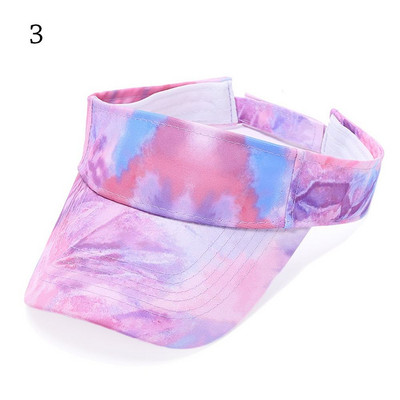 Μόδα Άνοιξη Καλοκαίρι Αθλητικό Καπέλο αντηλιακού Unisex Ρυθμιζόμενο βαμβακερό προστατευτικό αντηλιακό καπέλο επάνω Άδειο αντηλιακό καπέλο γκολφ για τρέξιμο τένις