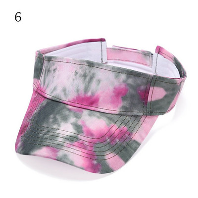 Μόδα Άνοιξη Καλοκαίρι Αθλητικό Καπέλο αντηλιακού Unisex Ρυθμιζόμενο βαμβακερό προστατευτικό αντηλιακό καπέλο επάνω Άδειο αντηλιακό καπέλο γκολφ για τρέξιμο τένις