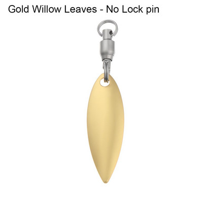 7 tk veepiisad/pajulehed kujuga metallist peibutis DIY kalapüügi atraktor Spinner tera VIB helkur lusikaga kalapüügivahend