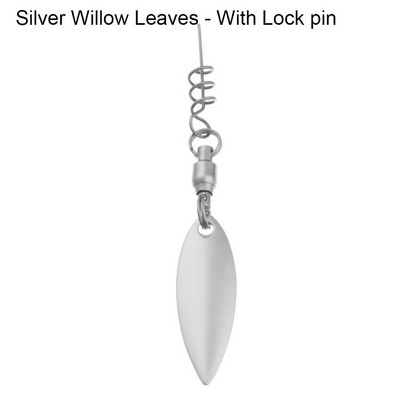 7 tk veepiisad/pajulehed kujuga metallist peibutis DIY kalapüügi atraktor Spinner tera VIB helkur lusikaga kalapüügivahend