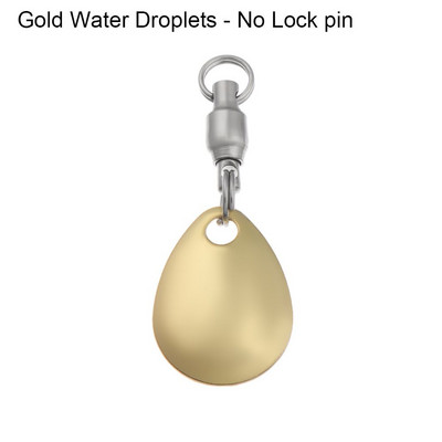 7 tk veepiisad/pajulehed kujuga metallist peibutis DIY kalapüügi atraktor Spinner tera VIB helkur lusikaga kalapüügivahend