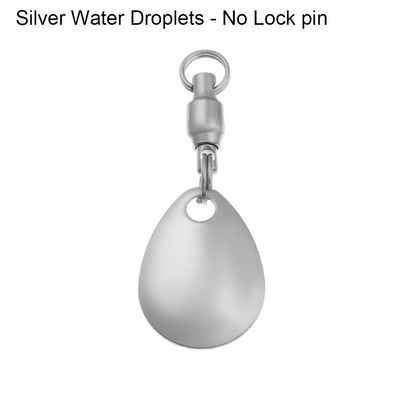 7 tk veepiisad/pajulehed kujuga metallist peibutis DIY kalapüügi atraktor Spinner tera VIB helkur lusikaga kalapüügivahend