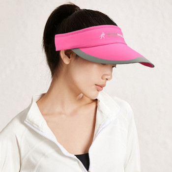 Ρυθμιζόμενο βαμβακερό γυναικείο καπέλο για άντρες Άνοιξη Καλοκαίρι Αθλητικά Αντιηλιακό Καπέλο Αντιηλιακής Προστασίας Κορυφή Άδειο Αντιηλιακό Καπέλο γκολφ για τρέξιμο τένις