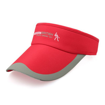 Ρυθμιζόμενο βαμβακερό γυναικείο καπέλο για άντρες Άνοιξη Καλοκαίρι Αθλητικά Αντιηλιακό Καπέλο Αντιηλιακής Προστασίας Κορυφή Άδειο Αντιηλιακό Καπέλο γκολφ για τρέξιμο τένις