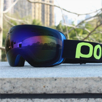 Ochelari de schi Bărbați Femei Ochelari de schi anti-aburire de iarnă cu mască gratuită Straturi duble UV400 Ochelari de snowboard Oculos Snowboard