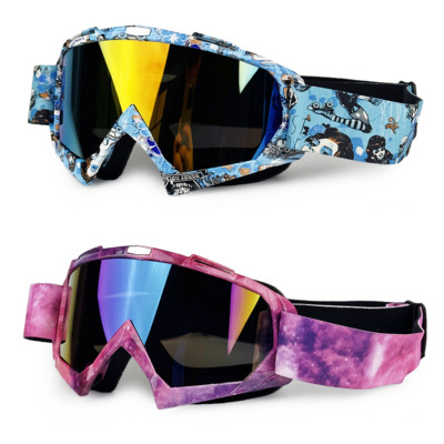 Vēja necaurlaidīgas motokrosa brilles Braukšanas brilles ATV Dirt Bike Motocikls Googles Slēpošanas Sacīkšu Ķivere Aizsargbrilles Pieaugušajiem Vīriešiem Sievietes Jauniešiem