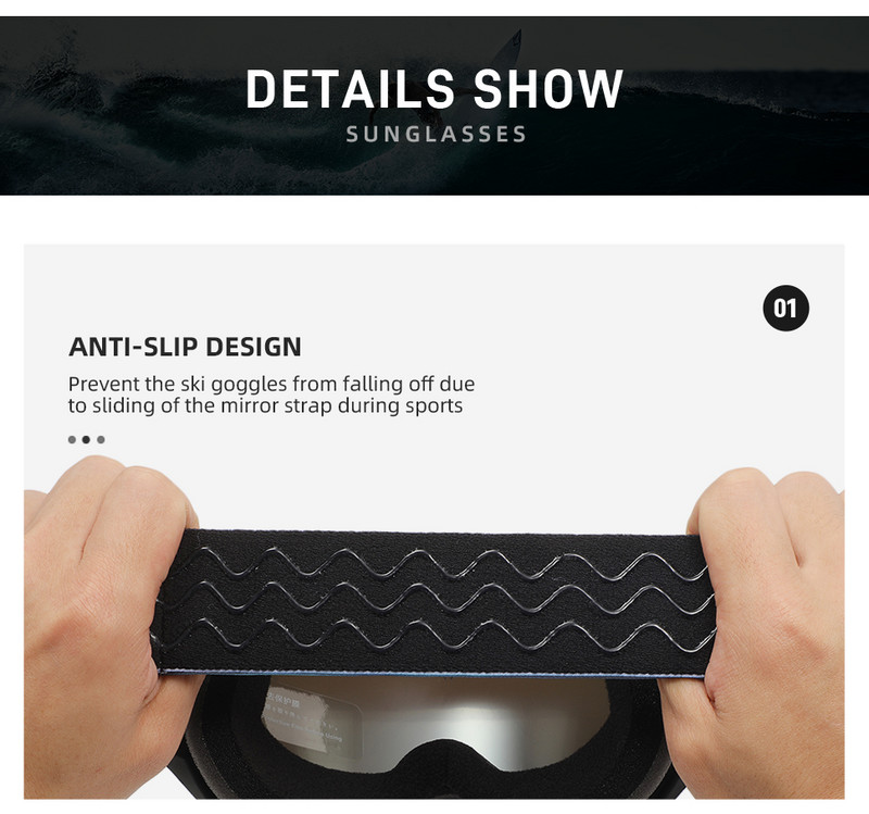 Γυαλιά σκι Αντιανεμικά γυαλιά μοτοσικλέτας ποδηλασίας Γυαλιά χειμερινού κατά της ομίχλης Γυαλιά Snowboard Μάσκα σκι Tactical Goggle γυαλιά ηλίου