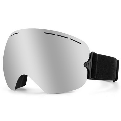 JSJM Νέα γυαλιά σκι διπλής στρώσης κατά της ομίχλης Μεγάλα γυαλιά σκι ανδρικά γυναικεία χειμερινά αντιανεμικά προστατευτικά γυαλιά για σκι Snowboard