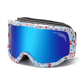 Модни двойни слоеве против замъгляване ски очила Pit Viper сняг сноуборд очила маска за моторна шейна спортни очила на открито