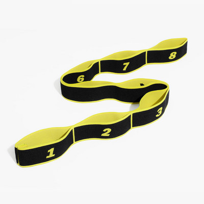 Jooga tõmbamisrihma rihm polüester lateks elastne ladina tantsu venitusbänd Loop jooga pilatese jõusaali treeningu vastupidavusribad