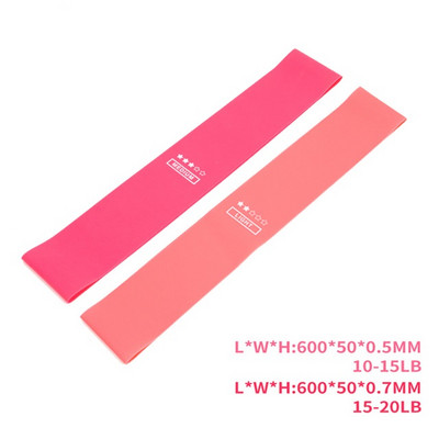 Elastsed ribad Fitnessi vastupidavusribade jaoks Treening Jõusaal Jõutreening Fitness Kumm Pilates Sport Crossfit treeningvarustus