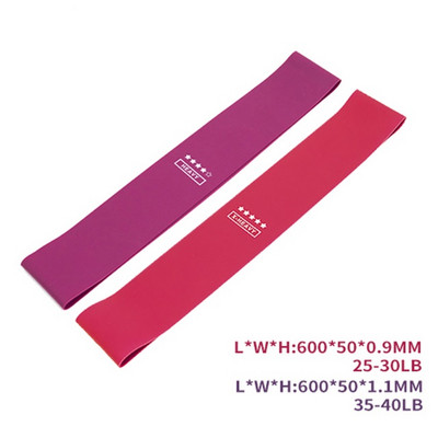 Elastsed ribad Fitnessi vastupidavusribade jaoks Treening Jõusaal Jõutreening Fitness Kumm Pilates Sport Crossfit treeningvarustus