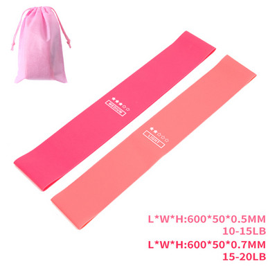 Elastsed ribad Fitnessi vastupidavusribade jaoks Treening Jõusaal Jõutreening Fitness Kumm Pilates Sport Crossfit treeningvarustus