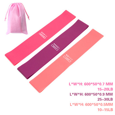 Elastsed ribad Fitnessi vastupidavusribade jaoks Treening Jõusaal Jõutreening Fitness Kumm Pilates Sport Crossfit treeningvarustus