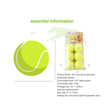 Υψηλής ποιότητας ελαστικότητα μπάλα τένις Μαλακή προπόνηση Αθλητικές μπάλες από καουτσούκ για εξάσκηση μειωμένη πίεση