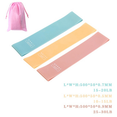 Benzi de rezistență pentru exerciții pentru gingii de fitness Benzi elastice pentru antrenament de forță de gimnastică pentru fitness Mini benzi Echipament de antrenament pentru yoga Crossfit