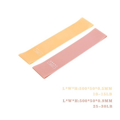 Benzi de rezistență pentru exerciții pentru gingii de fitness Benzi elastice pentru antrenament de forță de gimnastică pentru fitness Mini benzi Echipament de antrenament pentru yoga Crossfit