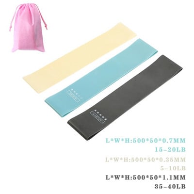 Benzi de rezistență pentru exerciții pentru gingii de fitness Benzi elastice pentru antrenament de forță de gimnastică pentru fitness Mini benzi Echipament de antrenament pentru yoga Crossfit