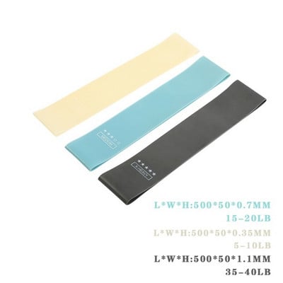 Benzi de rezistență pentru exerciții pentru gingii de fitness Benzi elastice pentru antrenament de forță de gimnastică pentru fitness Mini benzi Echipament de antrenament pentru yoga Crossfit