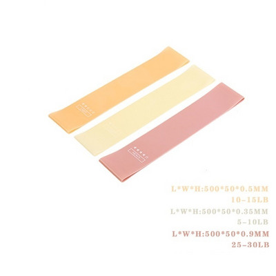 Benzi de rezistență pentru exerciții pentru gingii de fitness Benzi elastice pentru antrenament de forță de gimnastică pentru fitness Mini benzi Echipament de antrenament pentru yoga Crossfit