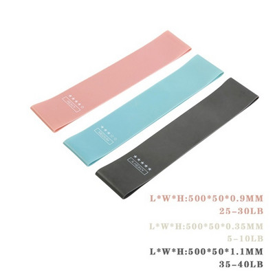 Benzi de rezistență pentru exerciții pentru gingii de fitness Benzi elastice pentru antrenament de forță de gimnastică pentru fitness Mini benzi Echipament de antrenament pentru yoga Crossfit