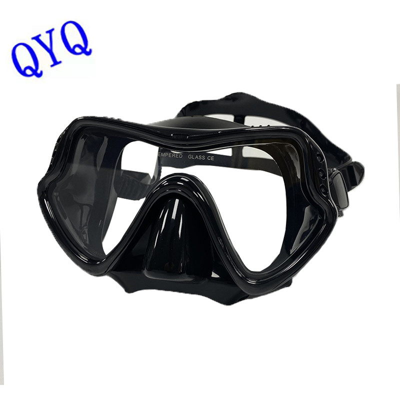 QYQ Sukeldumismask Professionaalne snorkelsukeldumismask ja snorkelid Prillid Prillid Sukeldumine Ujumine Easy Breath Tube komplekt Snorkelmask