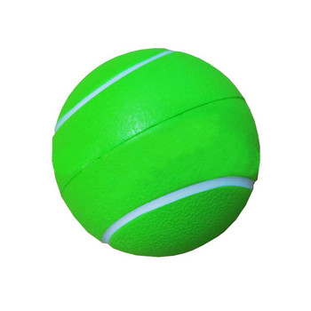 8 бр. Творческа топка за тенис от Pu пяна Тренировка Топка за тенис от Pu пяна Спортна топка за тенис от Pu пяна Топка за игра (2 бр. Жълта, 2 бр.