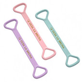 Silikonska otporna traka s 8 figura, ruka, leđa, rame, elastično uže za vježbanje, joga, rastezanje, fitness traka