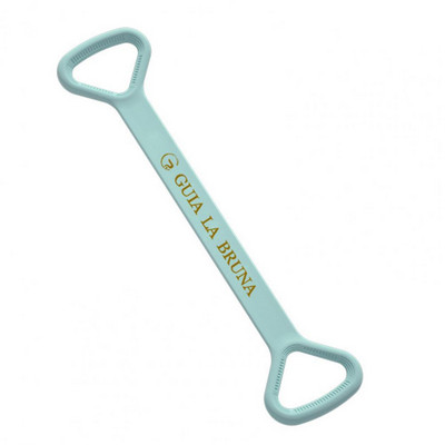 Silikonska otporna traka s 8 figura, ruka, leđa, rame, elastično uže za vježbanje, joga, rastezanje, fitness traka