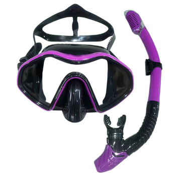 QYQ Επαγγελματικές μάσκες κατάδυσης Σετ κολύμβησης με αναπνευστήρα Φούστα σιλικόνης για ενήλικες Γυαλιά Γυαλιά Εξοπλισμός πισίνας