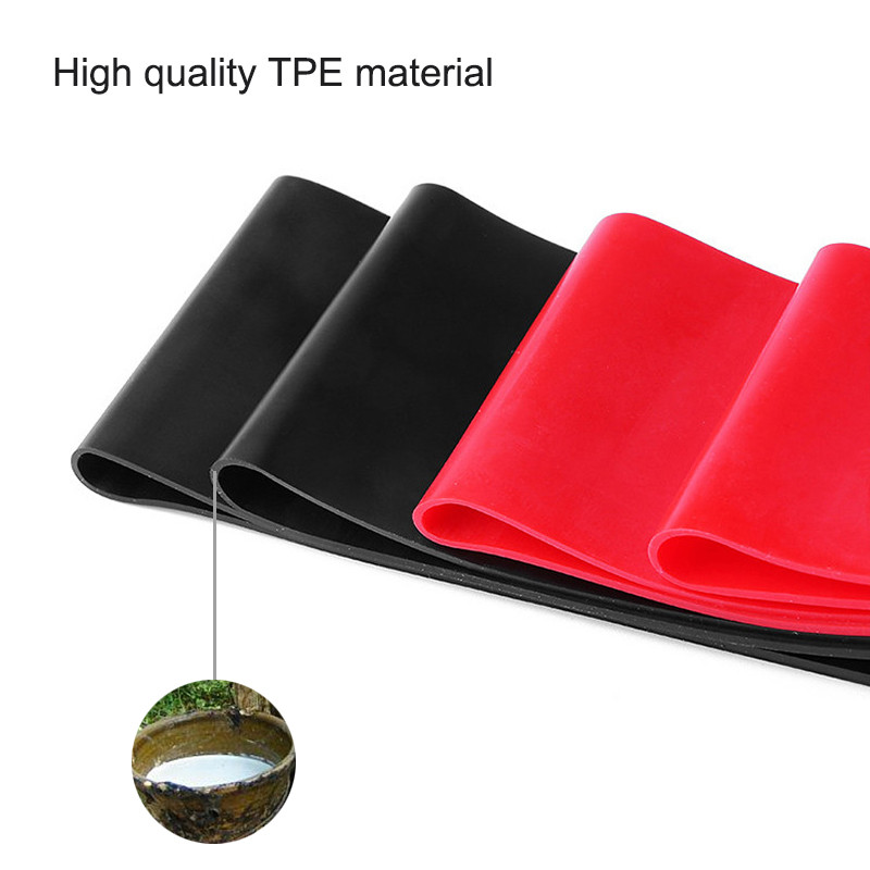 1 tk Unisex kaasaskantavad treeningrihmad Treeningu kummipaelad Jooga jõusaal elastne igemetugevus Pilates Crossfit sporditeip