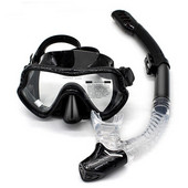 Cressi PANO4 Wide View Mask Scuba Diving Φούστα σιλικόνης με τρεις φακούς Πανοραμική μάσκα καταδύσεων Snorkeling για ενήλικες