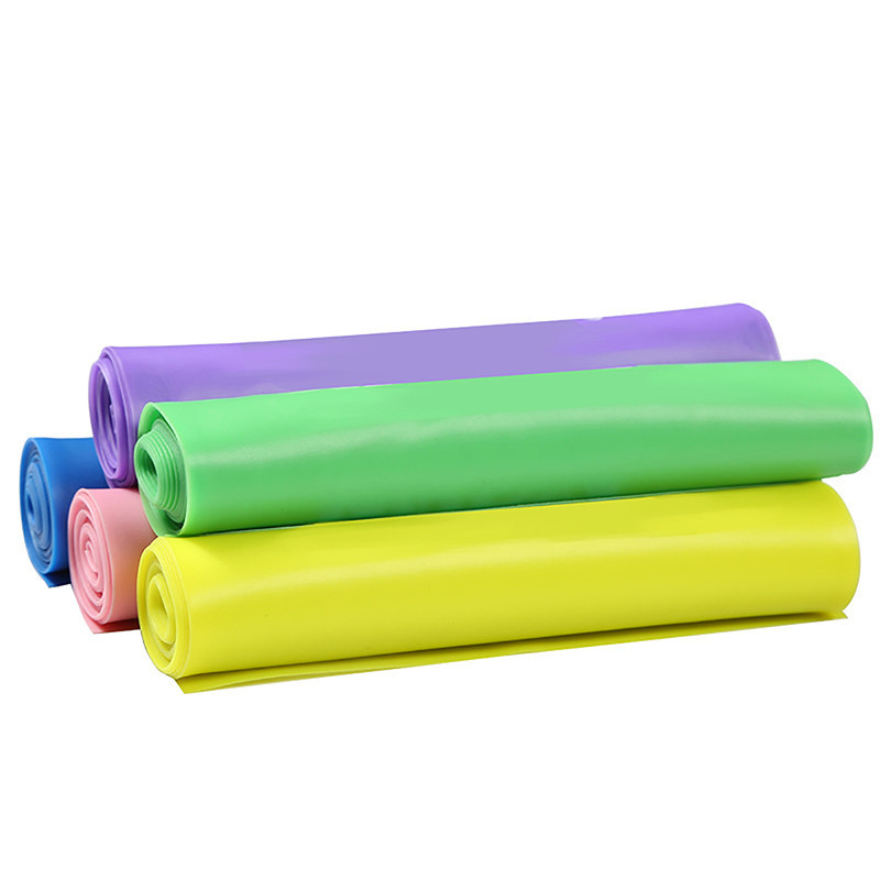 Benzi elastice pentru yoga, Pilates portabil, Benzi de expansiune pentru cerc de șold, centură de rezistență pentru antrenament de forță de familie, latex