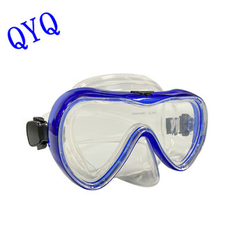 QYQ Професионални маски за гмуркане, комплект за гмуркане с шнорхел, силиконова пола за възрастни, очила, очила, маска за гмуркане